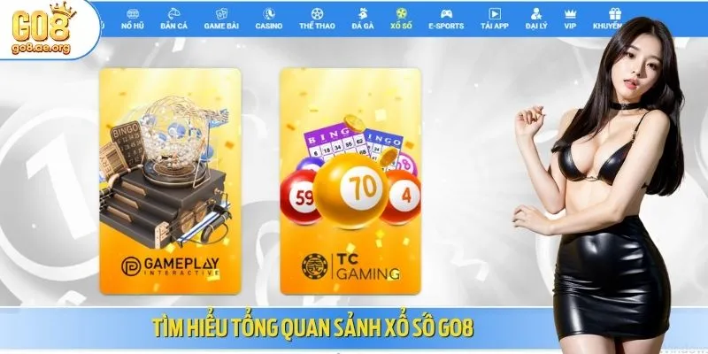 Tìm hiểu tổng quan sảnh xổ số Go8